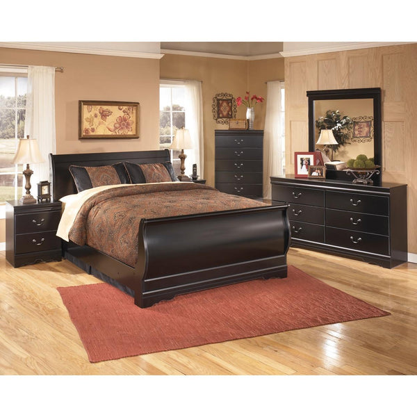 Signature Design by Ashley Huey Vineyard B128B11 8 pc Full Sleigh Bedroom Set IMAGE 1