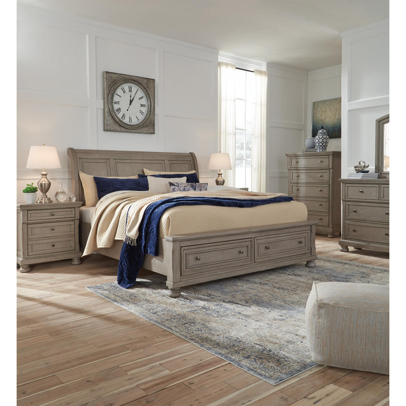 Signature Design by Ashley Lettner Queen Sleigh Bed with Storage ASY2313 IMAGE 4