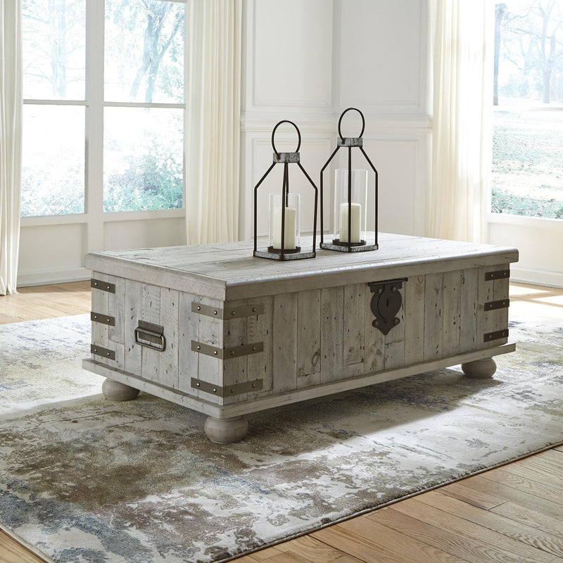 Signature Design by Ashley Carynhurst Lift Top Coctail Table ASY0887 IMAGE 3