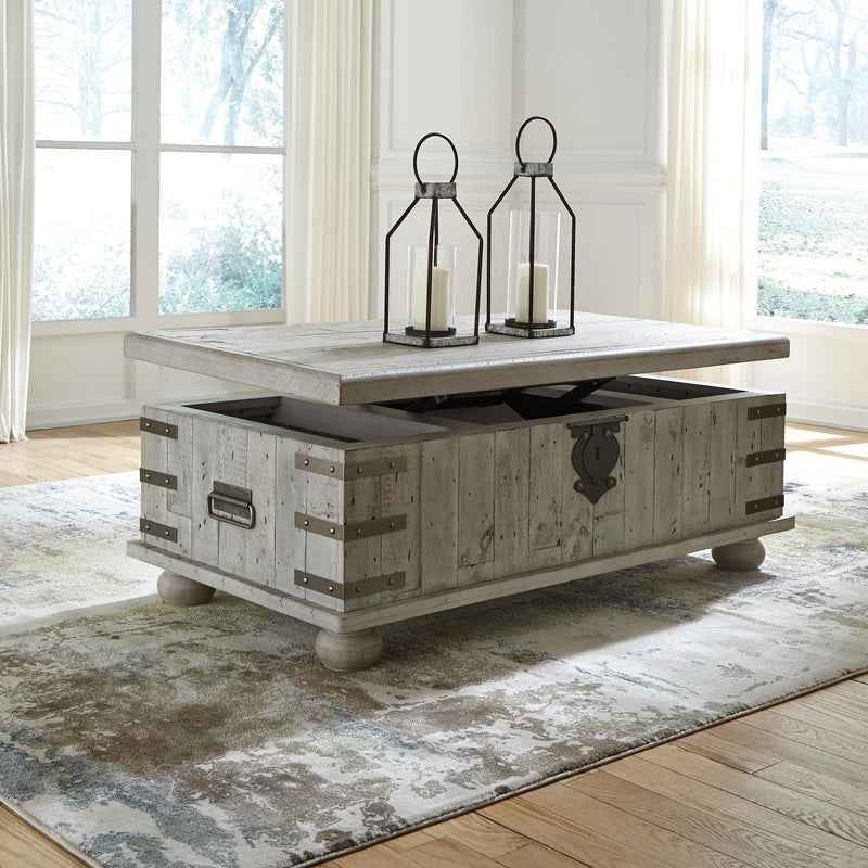 Signature Design by Ashley Carynhurst Lift Top Coctail Table ASY0887 IMAGE 4