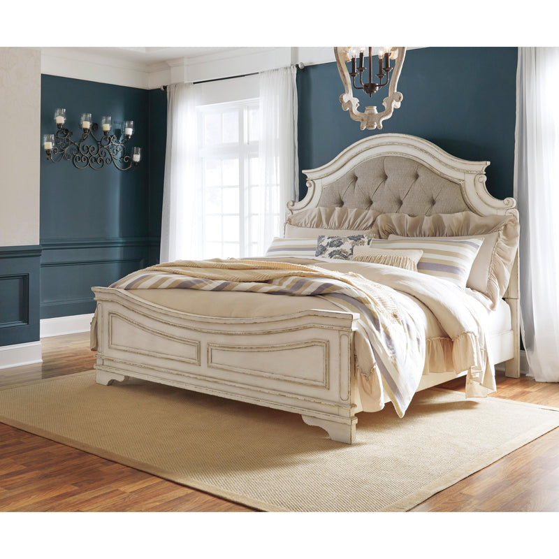 Signature Design by Ashley Realyn Queen Upholstered Panel Bed ASY3223 IMAGE 2