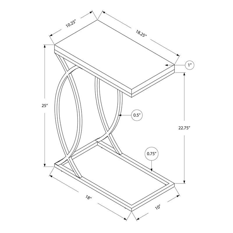 Monarch Accent Table M1047 IMAGE 5