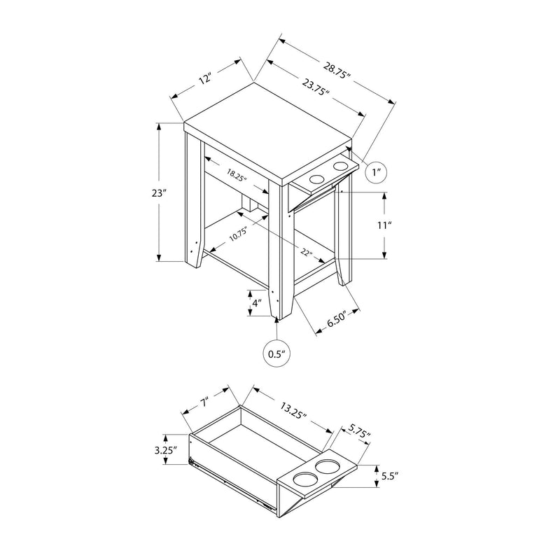 Monarch Accent Table M1054 IMAGE 5