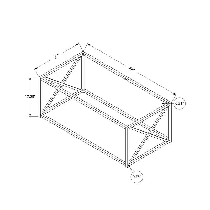 Monarch Coffee Table M1066 IMAGE 5