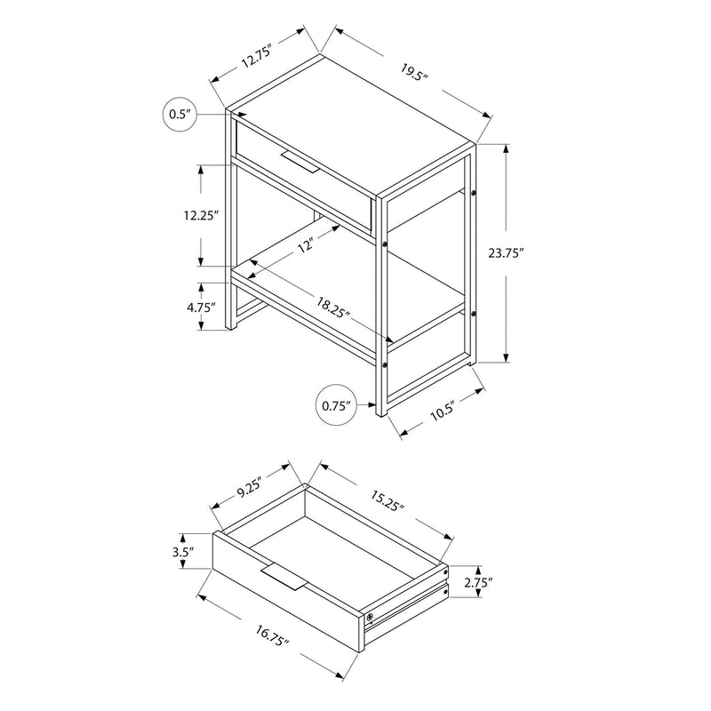 Monarch Accent Table M1095 IMAGE 5