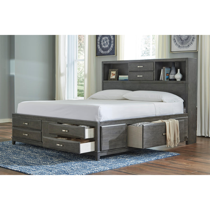 Signature Design by Ashley Caitbrook Queen Bookcase Bed with Storage ASY7038 IMAGE 4