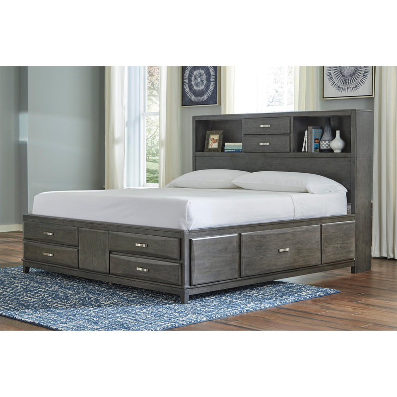 Signature Design by Ashley Caitbrook King Bookcase Bed with Storage ASY7040 IMAGE 3