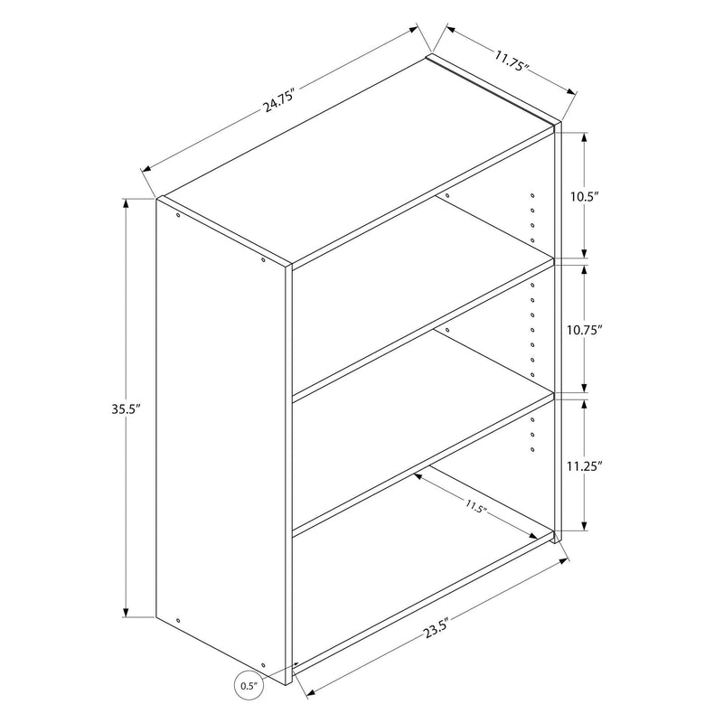 Monarch Bookcases 5+ Shelves M1278 IMAGE 5