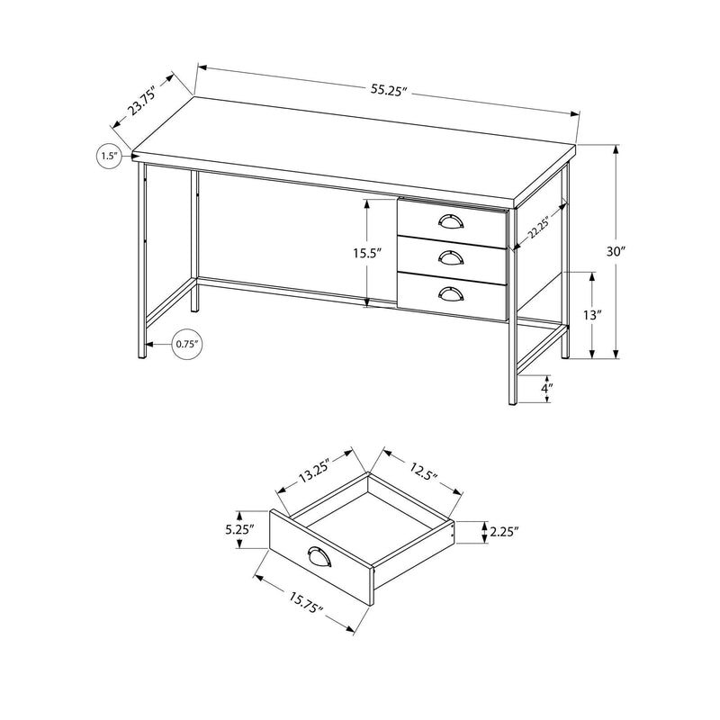 Monarch Office Desks Desks M1283 IMAGE 5