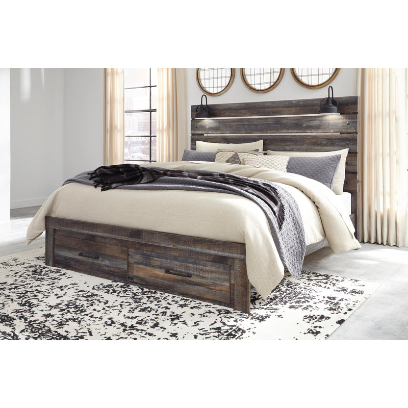 Signature Design by Ashley Drystan King Panel Bed with Storage ASY1476 IMAGE 2