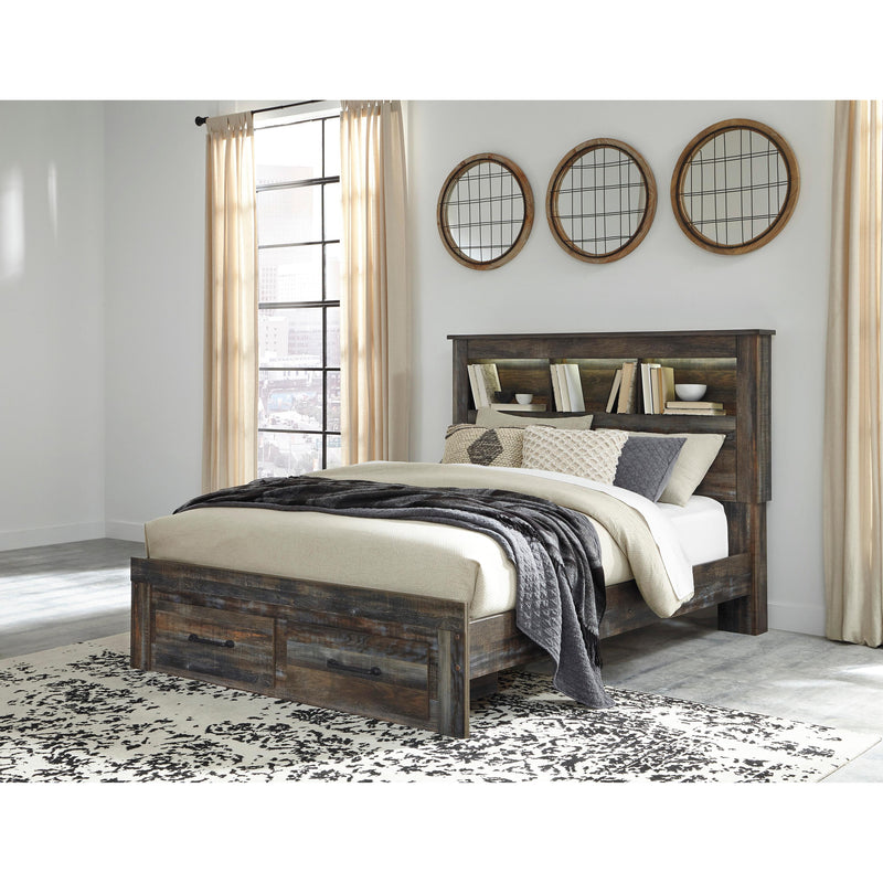 Signature Design by Ashley Drystan Queen Bookcase Bed with Storage ASY1486 IMAGE 2