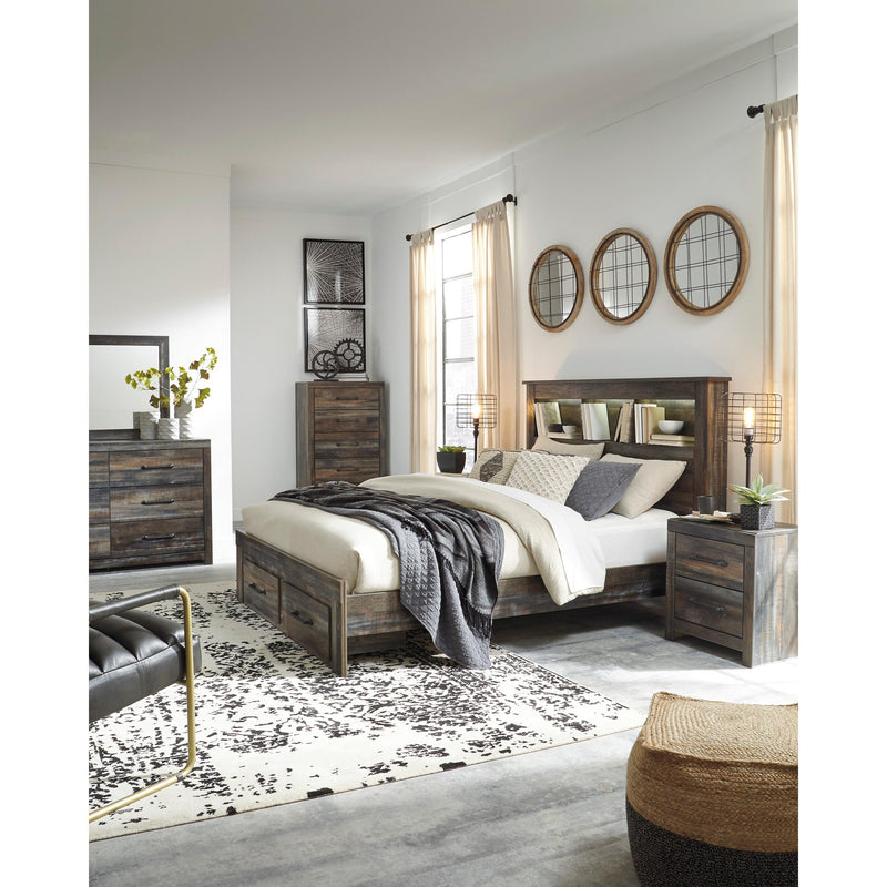 Signature Design by Ashley Drystan Queen Bookcase Bed with Storage ASY1486 IMAGE 8