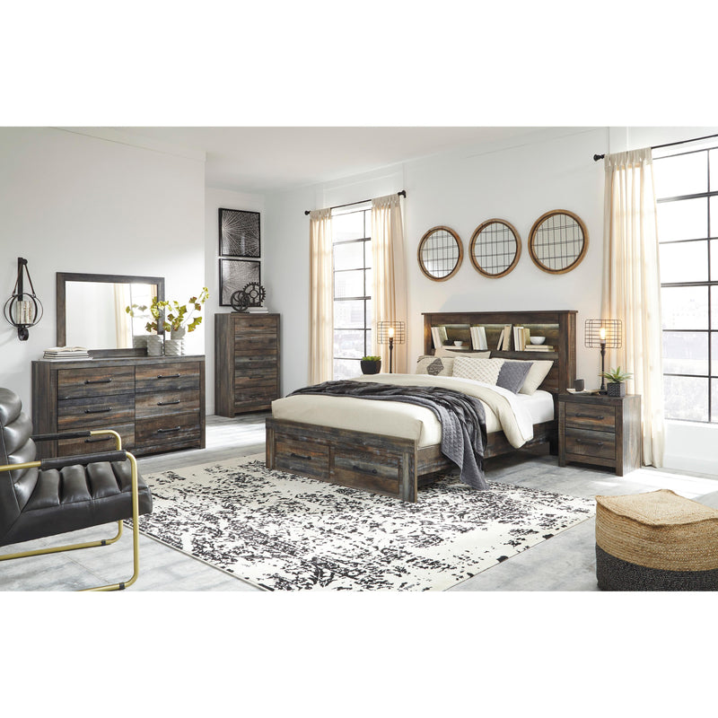 Signature Design by Ashley Drystan Queen Bookcase Bed with Storage ASY1486 IMAGE 9