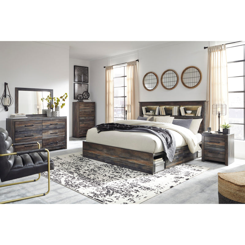 Signature Design by Ashley Drystan King Bookcase Bed with Storage ASY1443 IMAGE 6