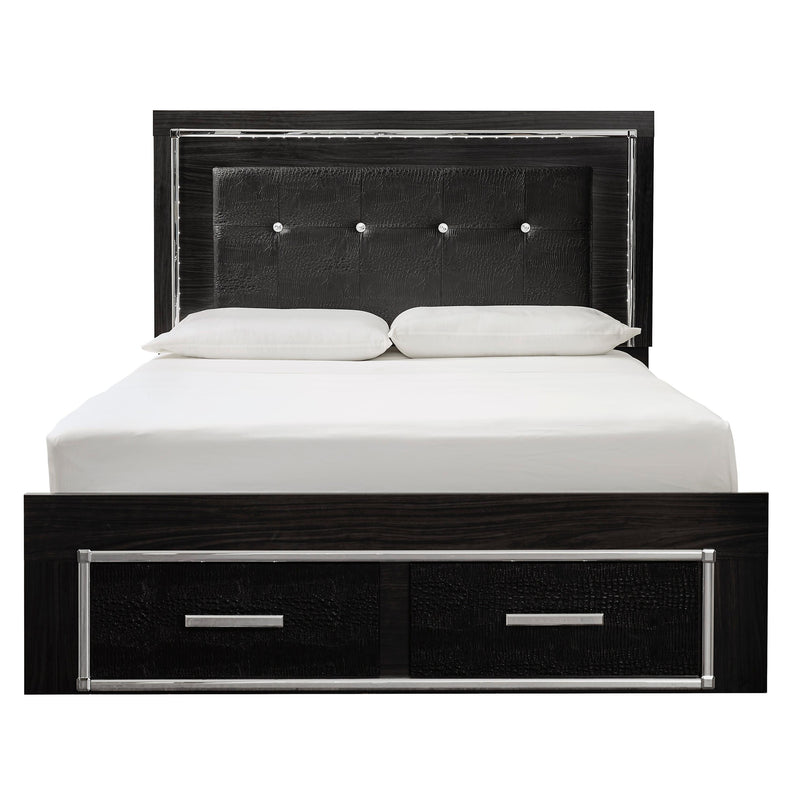 Signature Design by Ashley Kaydell Queen Upholstered Panel Bed with Storage ASY2361 IMAGE 2