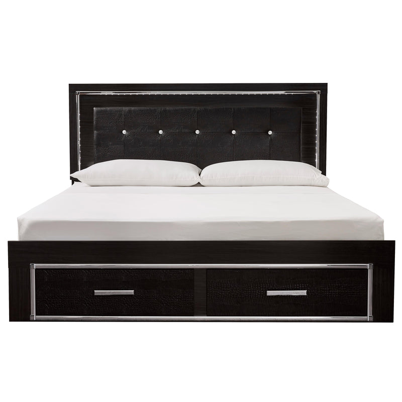 Signature Design by Ashley Kaydell King Upholstered Panel Bed with Storage ASY2362 IMAGE 2