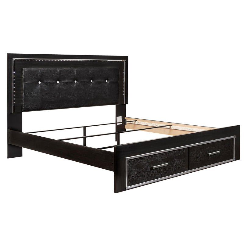 Signature Design by Ashley Kaydell King Upholstered Panel Bed with Storage ASY2362 IMAGE 4