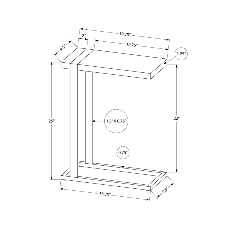 Monarch Accent Table M0082 IMAGE 10