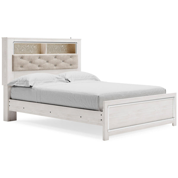 Signature Design by Ashley Altyra Queen Upholstered Bookcase Bed ASY2311 IMAGE 1