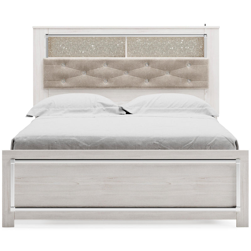 Signature Design by Ashley Altyra Queen Upholstered Bookcase Bed ASY2311 IMAGE 3