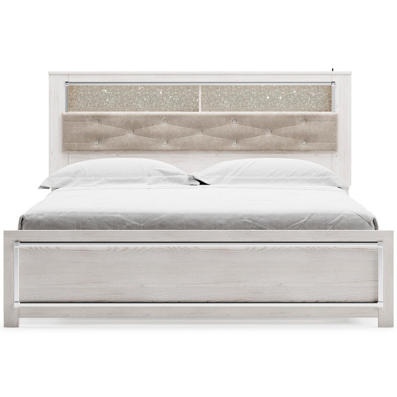 Signature Design by Ashley Altyra King Upholstered Bookcase Bed ASY2277 IMAGE 2