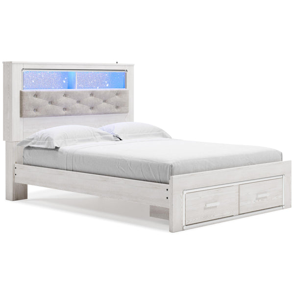 Signature Design by Ashley Altyra Queen Upholstered Bookcase Bed with Storage ASY2290 IMAGE 1