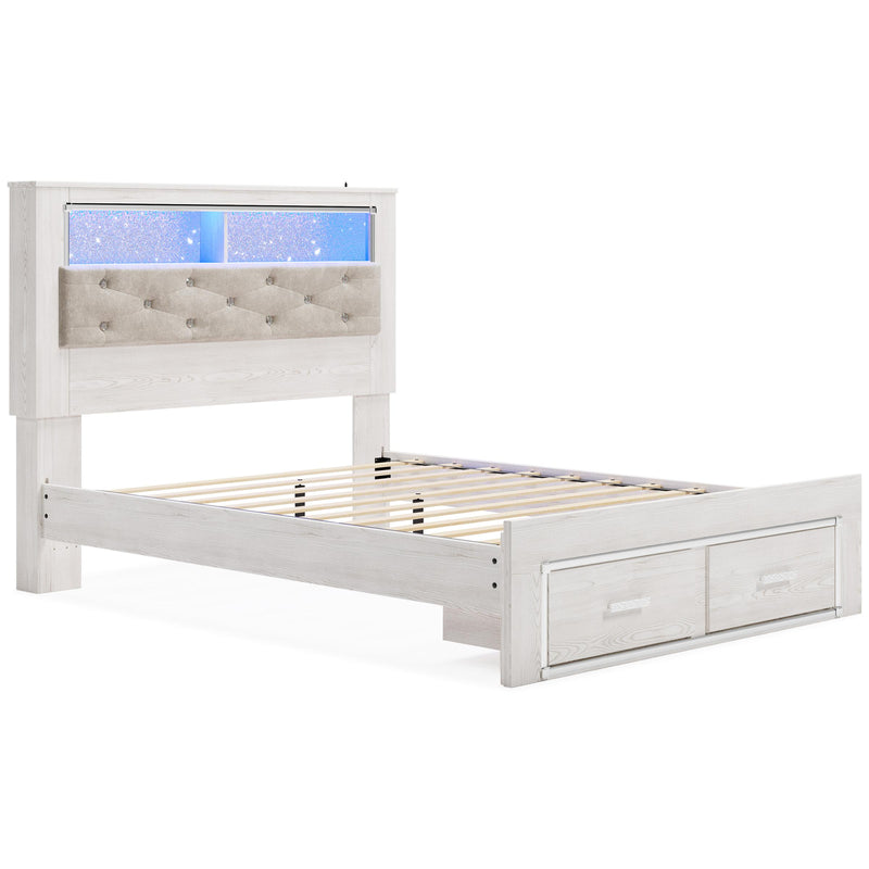 Signature Design by Ashley Altyra Queen Upholstered Bookcase Bed with Storage ASY2290 IMAGE 5