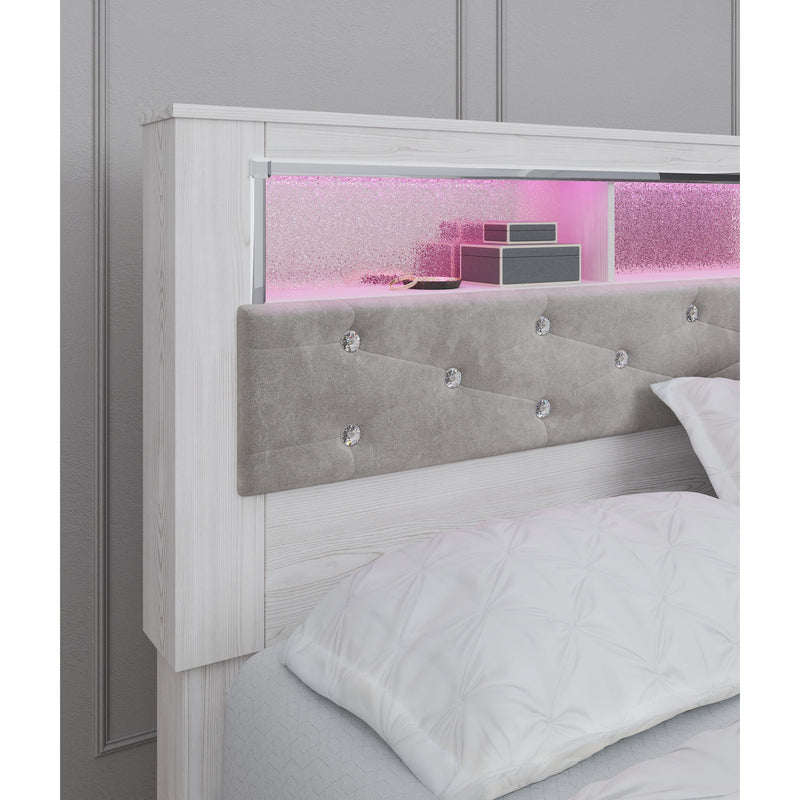 Signature Design by Ashley Altyra Queen Upholstered Bookcase Bed with Storage ASY2290 IMAGE 7