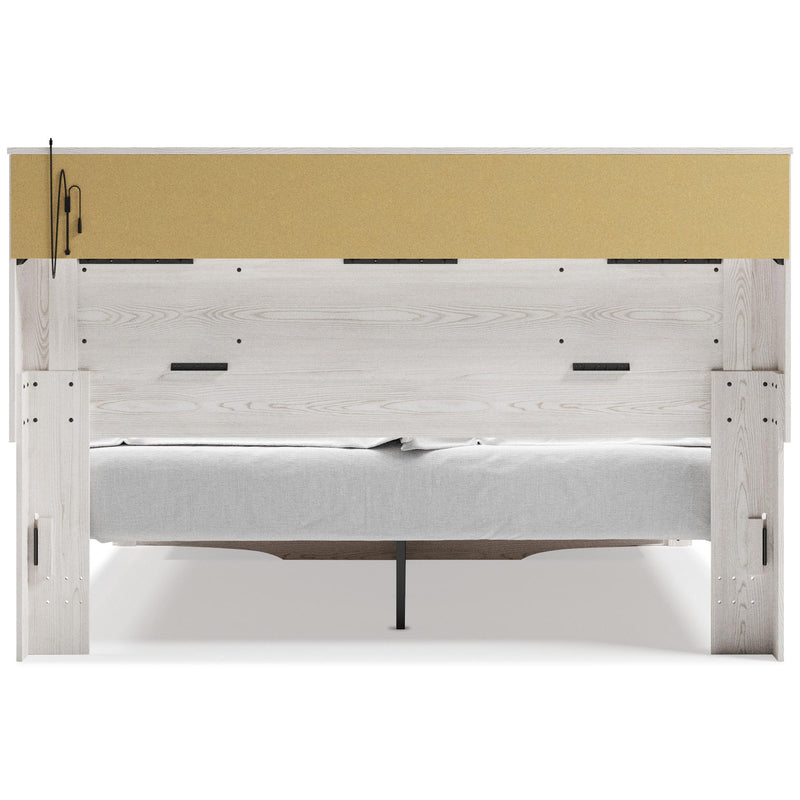 Signature Design by Ashley Altyra King Upholstered Bookcase Bed with Storage ASY2272 IMAGE 4