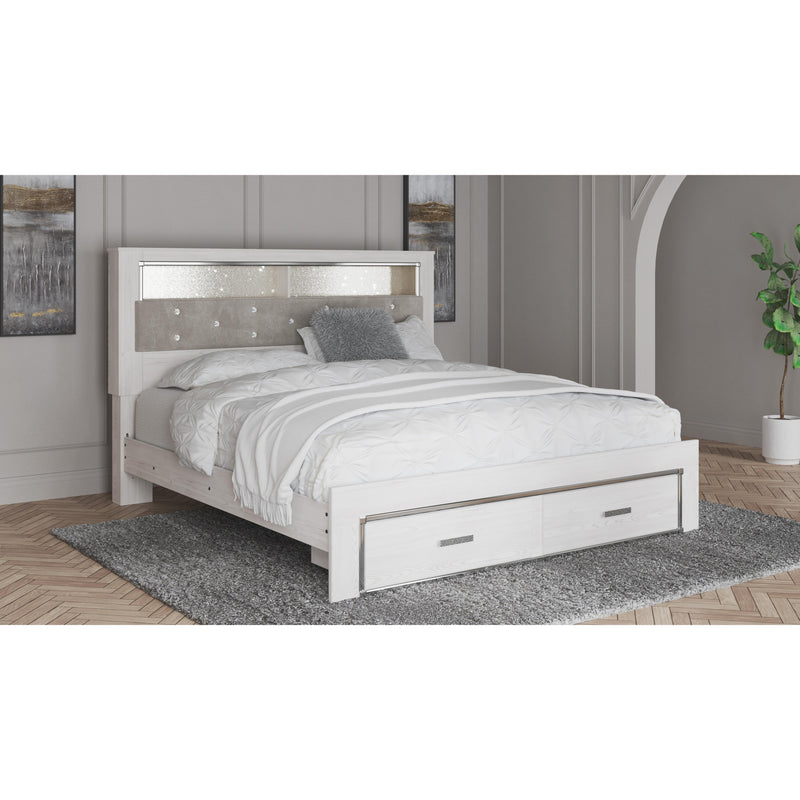 Signature Design by Ashley Altyra King Upholstered Bookcase Bed with Storage ASY2272 IMAGE 6