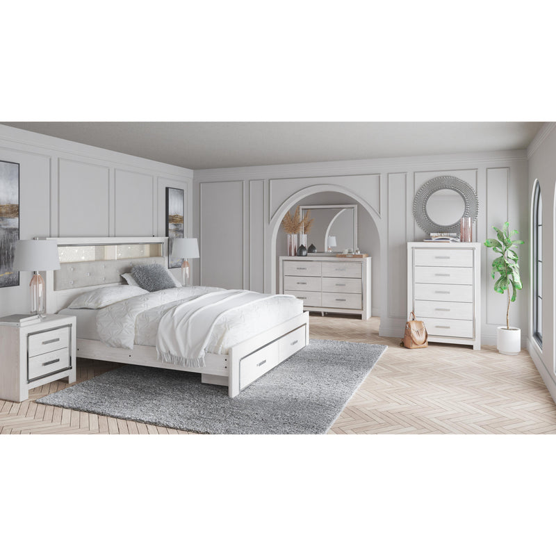 Signature Design by Ashley Altyra King Upholstered Bookcase Bed with Storage ASY2272 IMAGE 8