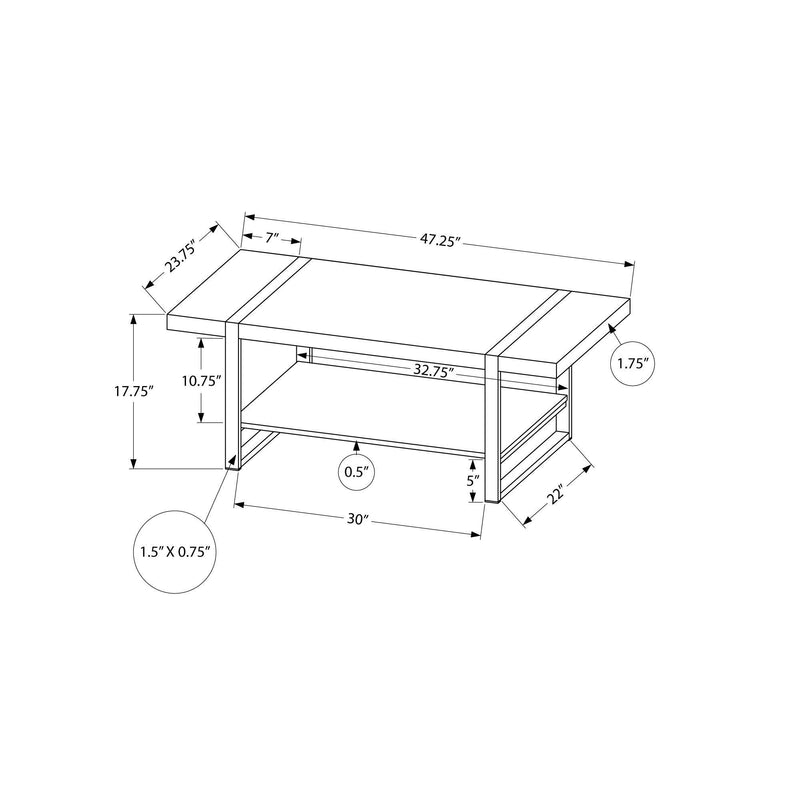 Monarch Coffee Table M1524 IMAGE 10