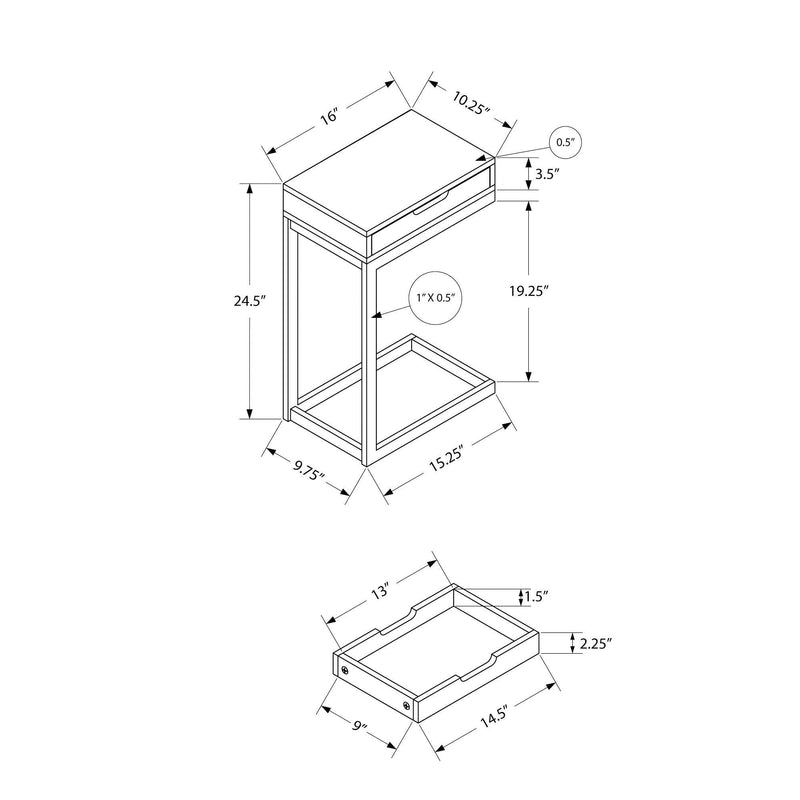 Monarch Accent Table M1597 IMAGE 5