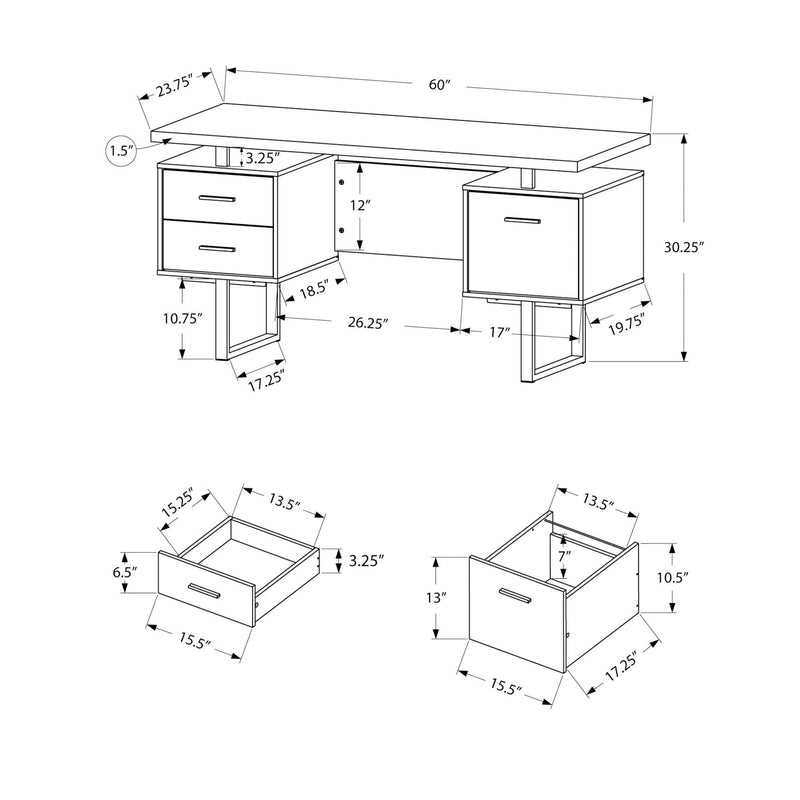 Monarch Office Desks Desks M1411 IMAGE 11