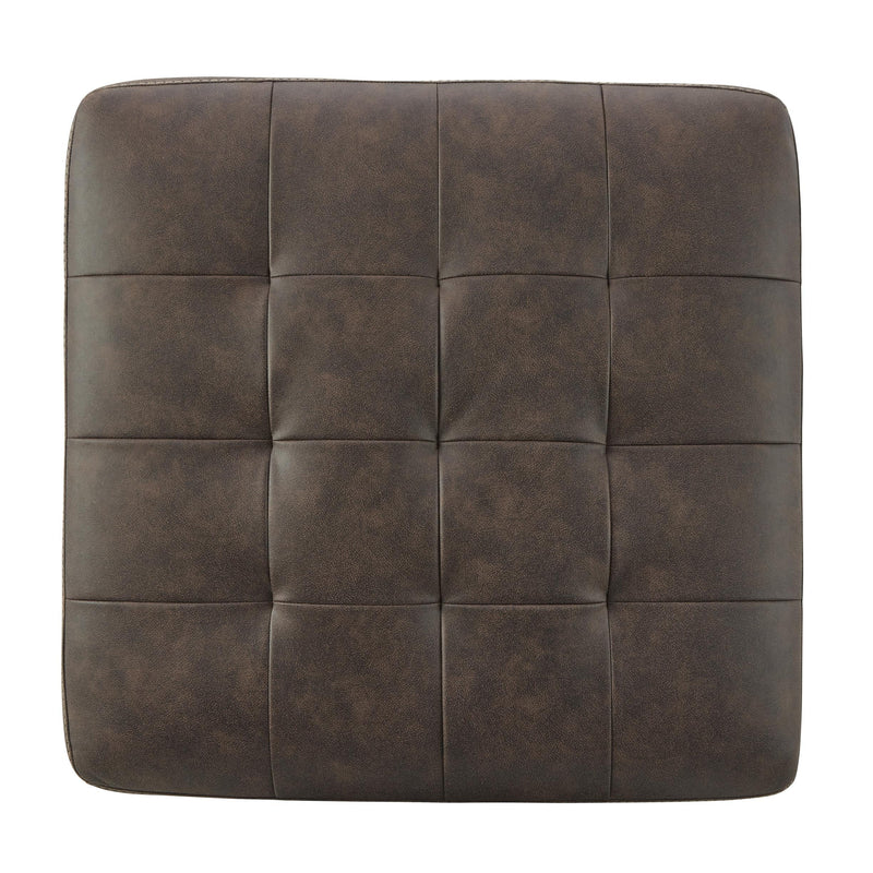 Signature Design by Ashley Maderla Leather Look Ottoman ASY4030 IMAGE 3