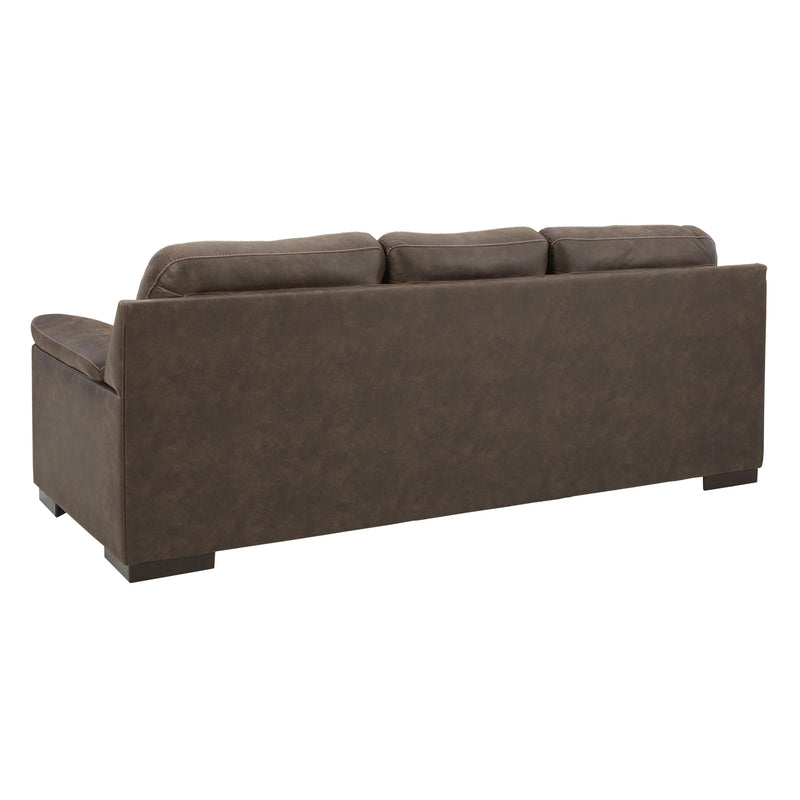 Signature Design by Ashley Maderla Stationary Leather Look Sofa ASY4222 IMAGE 4