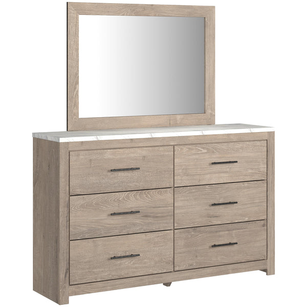 Signature Design by Ashley Senniberg 6-Drawer Dresser with Mirror 176359/60 IMAGE 1