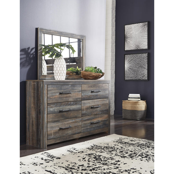 Signature Design by Ashley Drystan 6-Drawer Dresser with Mirror 171112/13 IMAGE 1