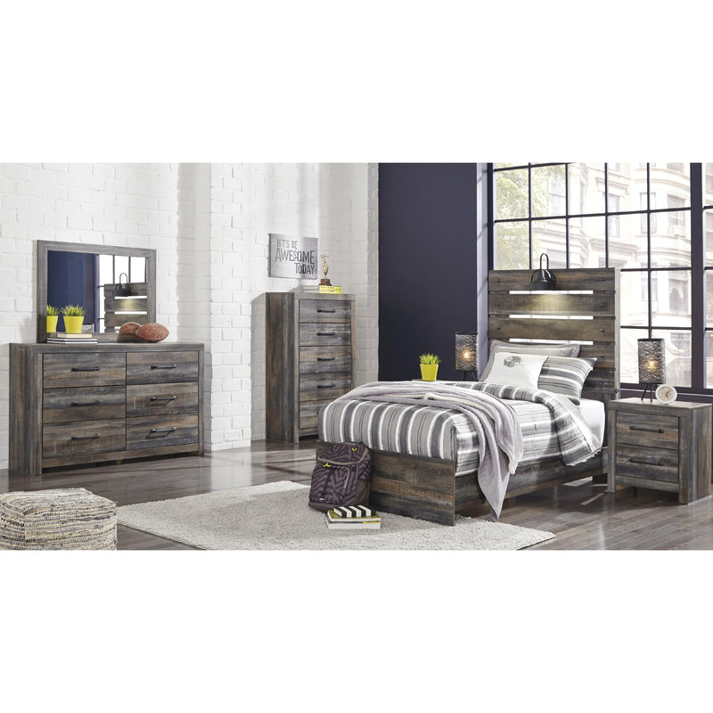 Signature Design by Ashley Drystan 6-Drawer Dresser with Mirror 171112/13 IMAGE 15