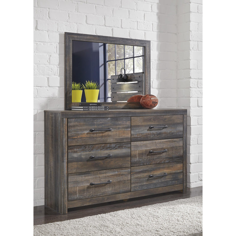 Signature Design by Ashley Drystan 6-Drawer Dresser with Mirror 171112/13 IMAGE 2