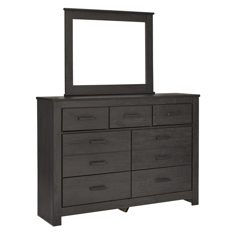 Signature Design by Ashley Brinxton 7-Drawer Dresser with Mirror ASY0444 IMAGE 1