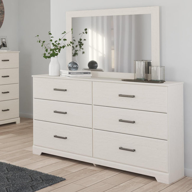 Signature Design by Ashley Stelsie 6-Drawer Dresser with Mirror ASY5766 IMAGE 3