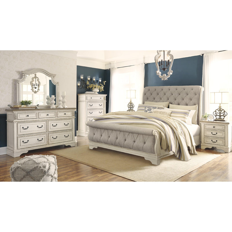 Signature Design by Ashley Realyn 7-Drawer Dresser with Mirror ASY2844 IMAGE 3