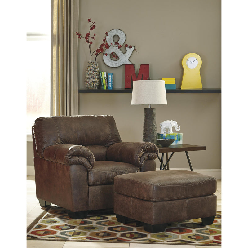 Signature Design by Ashley Bladen Leather Look Ottoman ASY4016 IMAGE 2