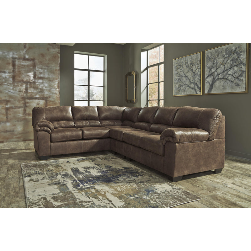 Signature Design by Ashley Bladen Leather Look 3 pc Sectional ASY3044 IMAGE 2