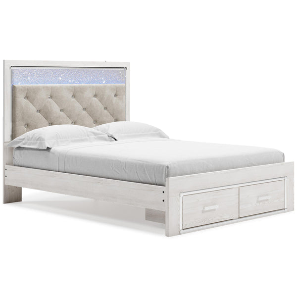 Signature Design by Ashley Altyra Queen Upholstered Panel Bed with Storage ASY5680 IMAGE 1