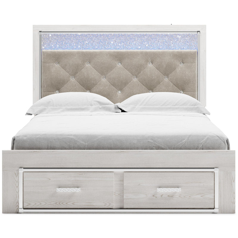 Signature Design by Ashley Altyra Queen Upholstered Panel Bed with Storage ASY5680 IMAGE 2