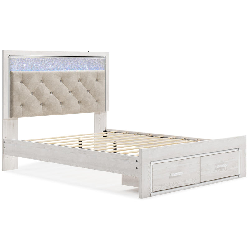 Signature Design by Ashley Altyra Queen Upholstered Panel Bed with Storage ASY5680 IMAGE 4