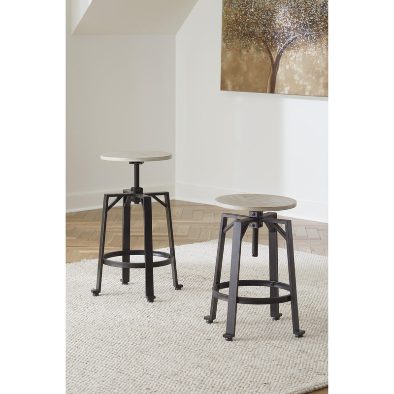 Signature Design by Ashley Karisslyn Adjustable Height Stool ASY2596 IMAGE 3