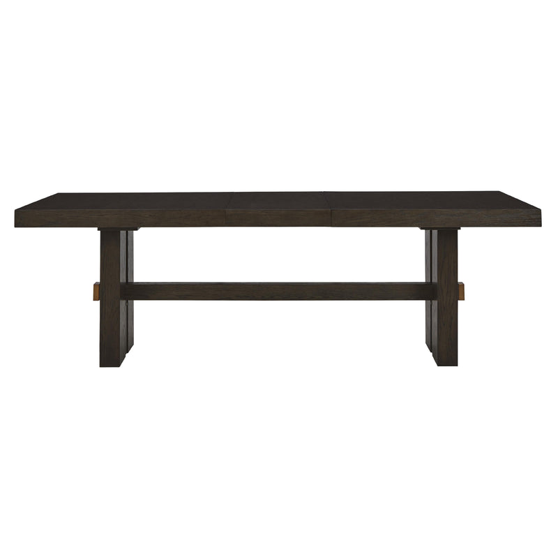 Signature Design by Ashley Burkhaus Dining Table with Trestle Base ASY2690 IMAGE 2